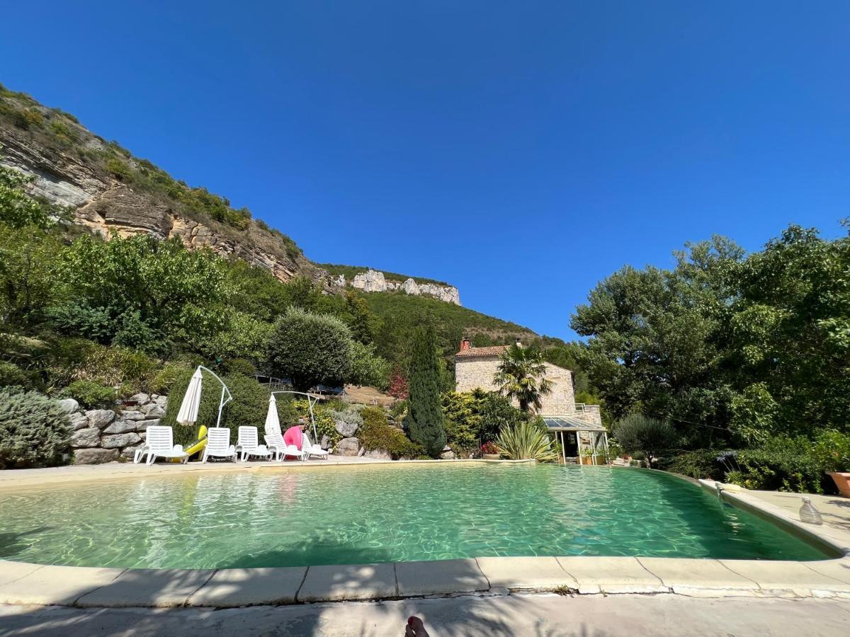 Gite Du Vallon Des Sources Millau Exterior foto